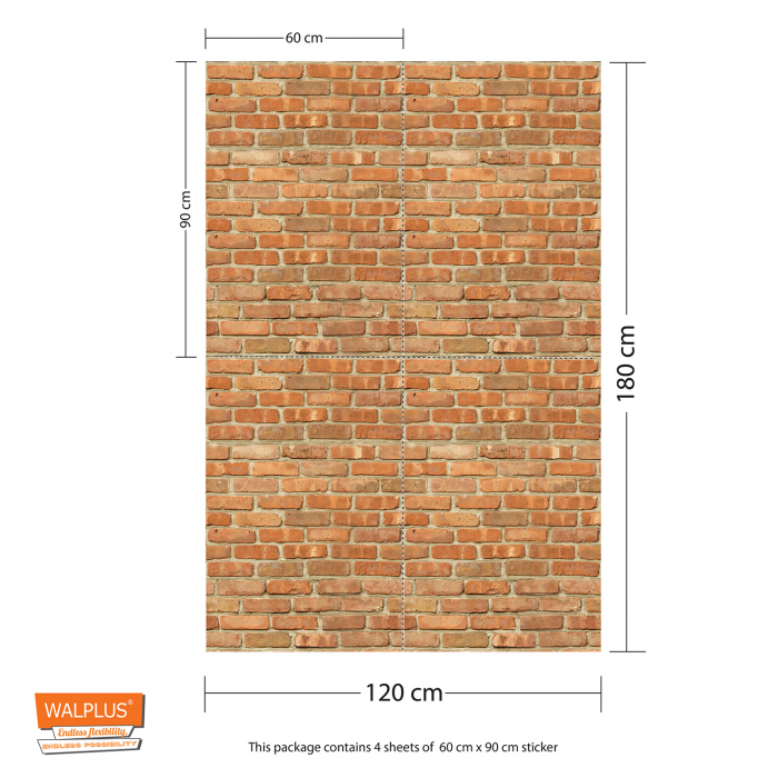 Sticker London Shoreditch Topaz Brickwall – 4 Pcs [4]