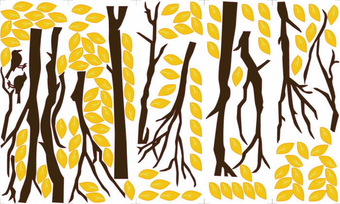 Sticker Decorativ - Toamna - 150 x 90cm [3]
