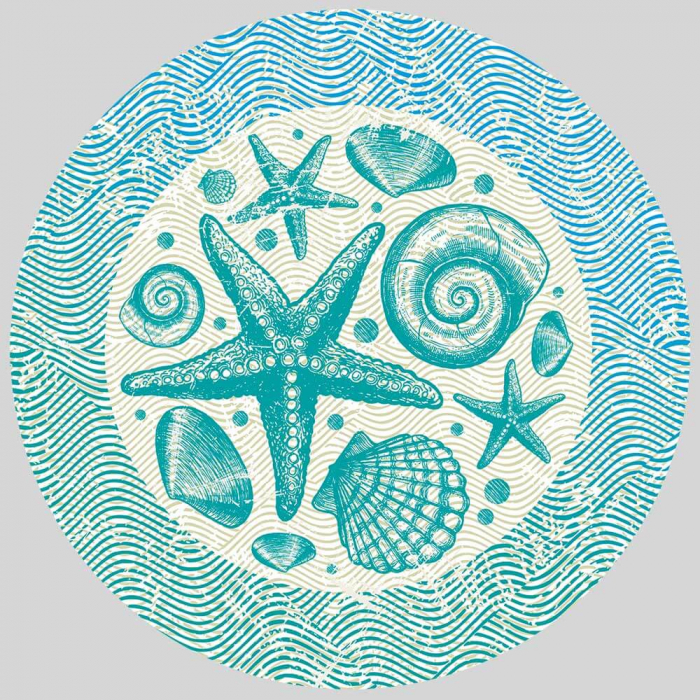 Sticker pentru faianta Ocean - 4 buc [2]