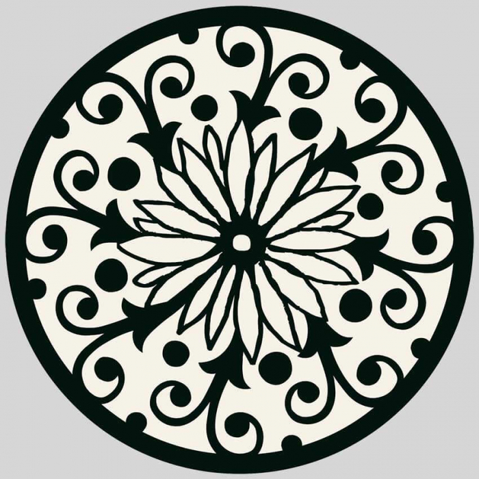Sticker pentru faianta Black - 4 buc [2]