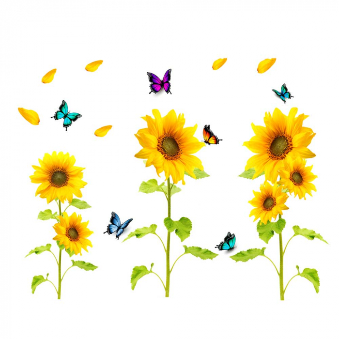 Sticker Floarea Soarelui [3]