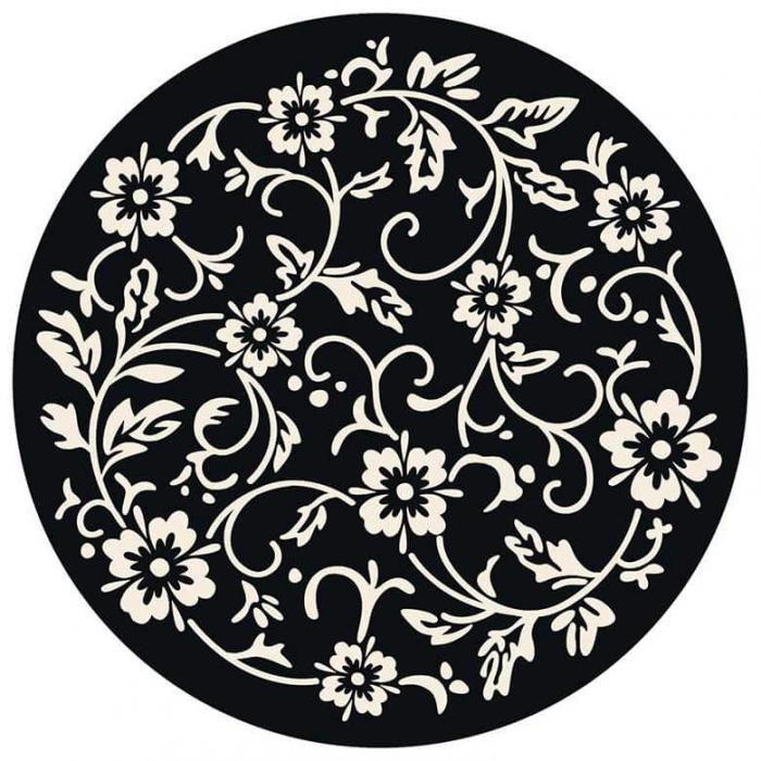 Sticker pentru faianta Clematis - 4 buc [2]