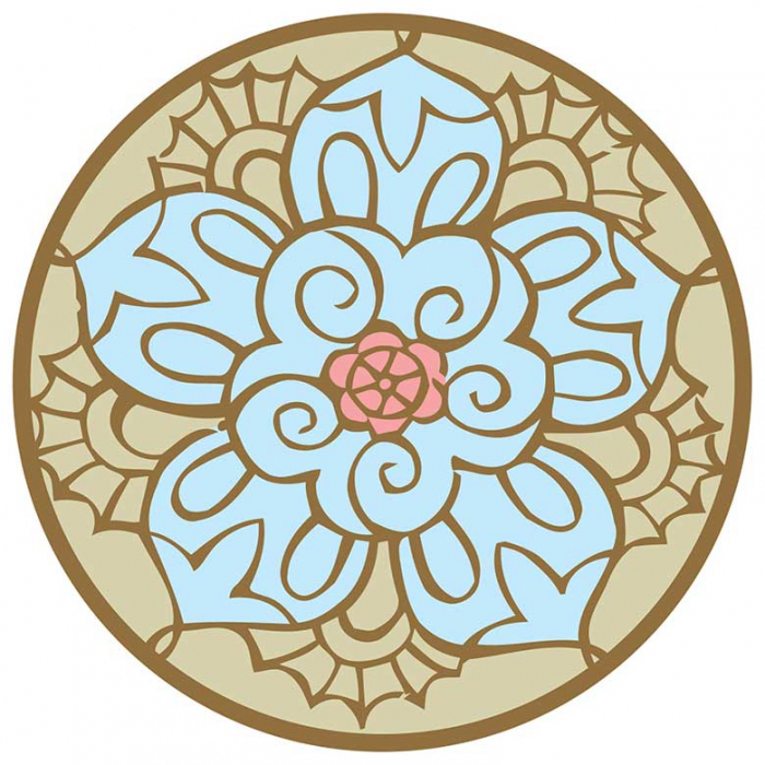 Sticker pentru faianta India - 4 buc [2]