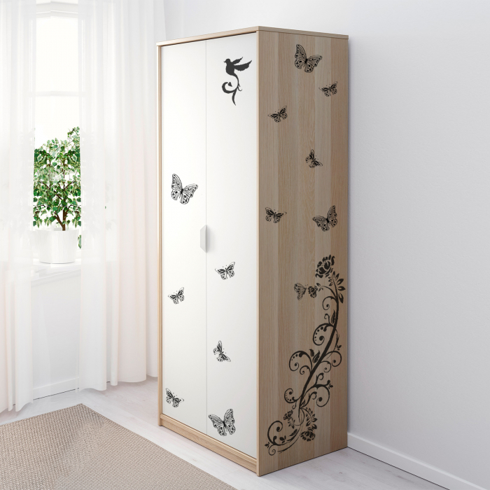 Sticker Butt Vine Butterfly [3]