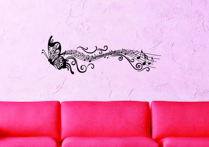 Sticker - Fluture Muzical [1]