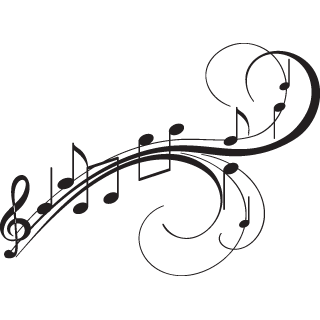 Sticker Portativ muzical design [2]