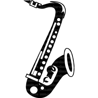 Sticker Saxofon [2]