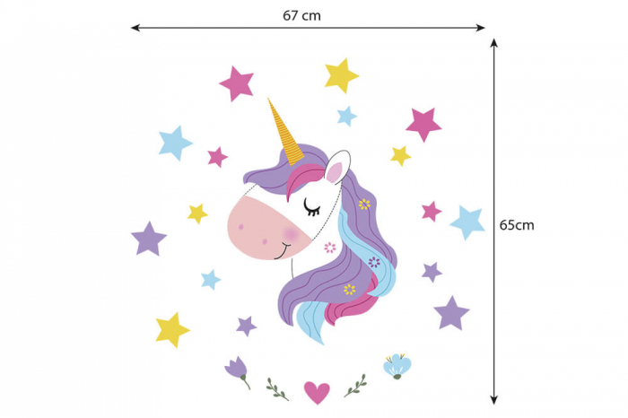 Sticker Unicornul Magic [4]