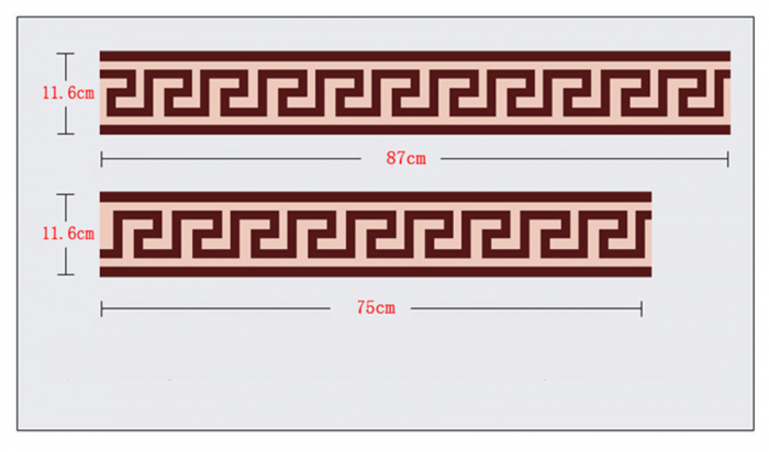 Sticker Bordura cu motive grecesti [3]