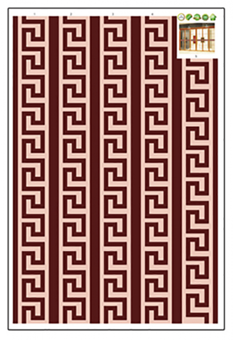 Sticker Bordura cu motive grecesti [2]