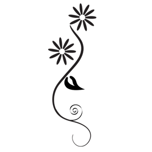Sticker Stelute florale [2]