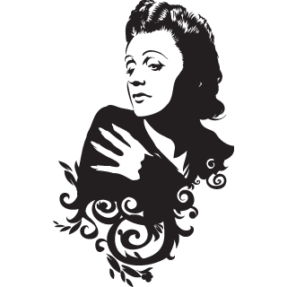 Sticker Stil Edith Piaf [2]