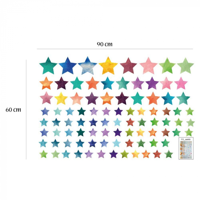Sticker Stelute acuarela [4]