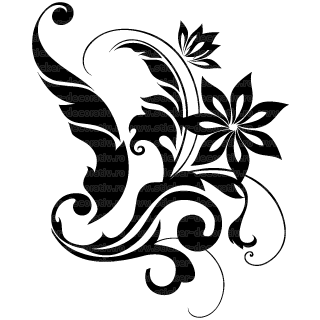 Sticker Tablou Floral [2]