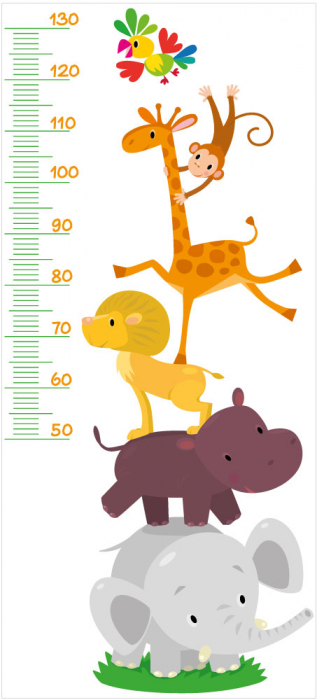Sticker Masuratoare pentru copii - Animalute [3]