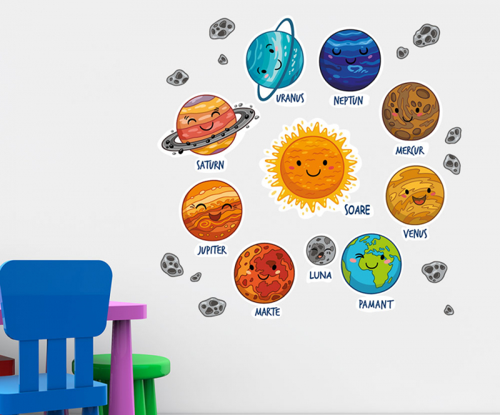 Sticker Planetele pentru copii [2]