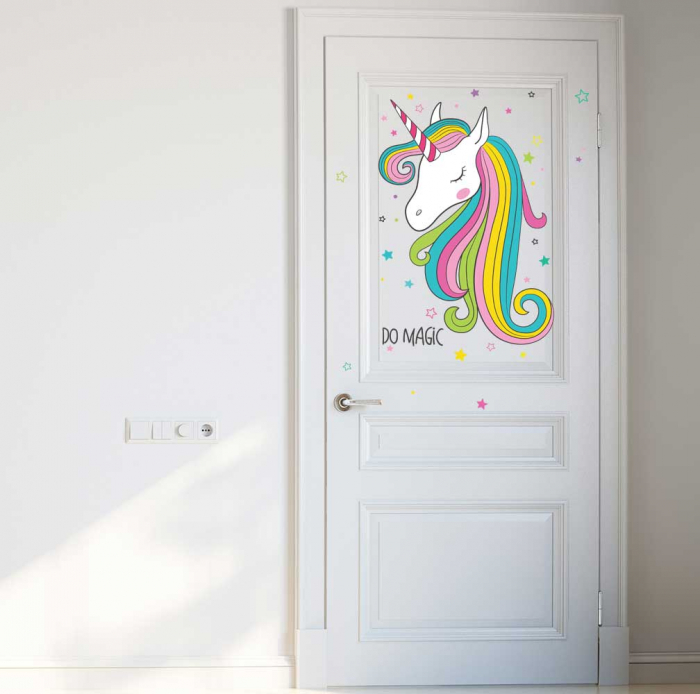 Sticker Unicorn multicolor [3]