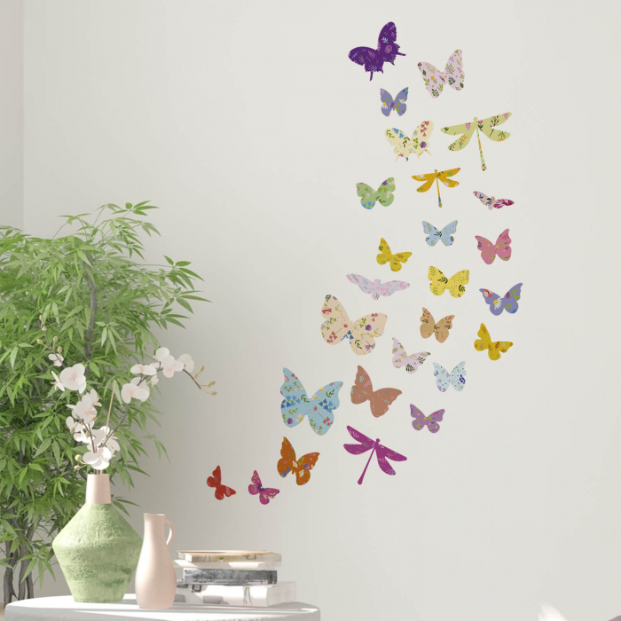 Sticker Fluturasi Florali [2]