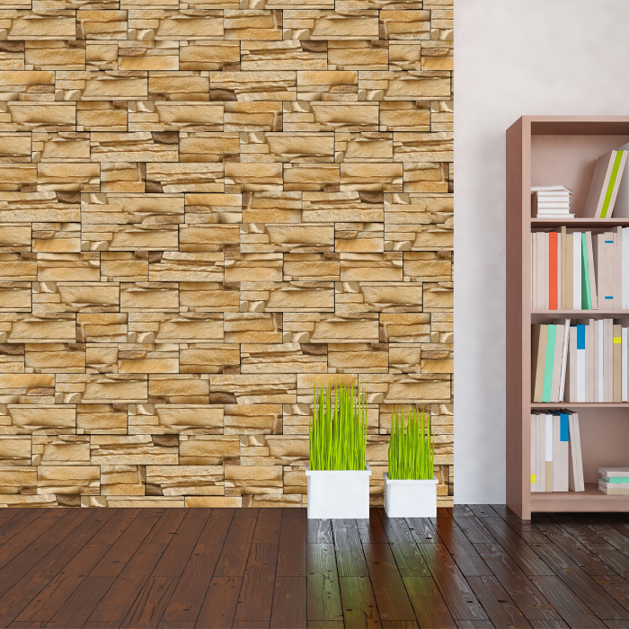 Sticker Rock Stone Pattern Wall [2]