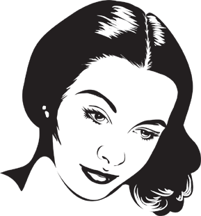 Sticker Vivian Leigh [2]