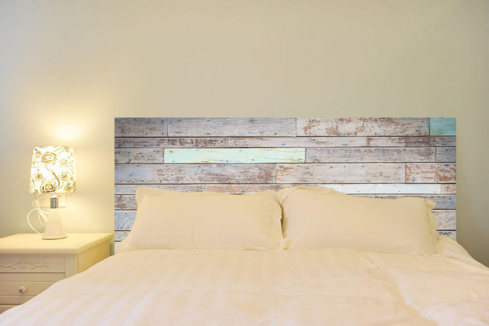 Sticker cap de pat - efect lemn - 80 x 180 cm [2]