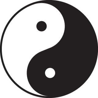 Sticker Yin si Yang [2]