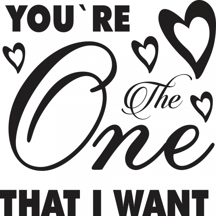 Sticker You're the One [2]