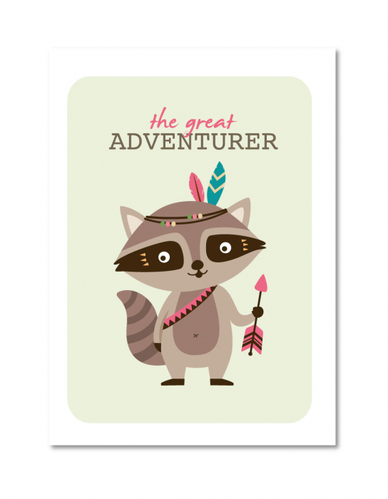 Tablou canvas 30x40cm - The great adventurer [2]