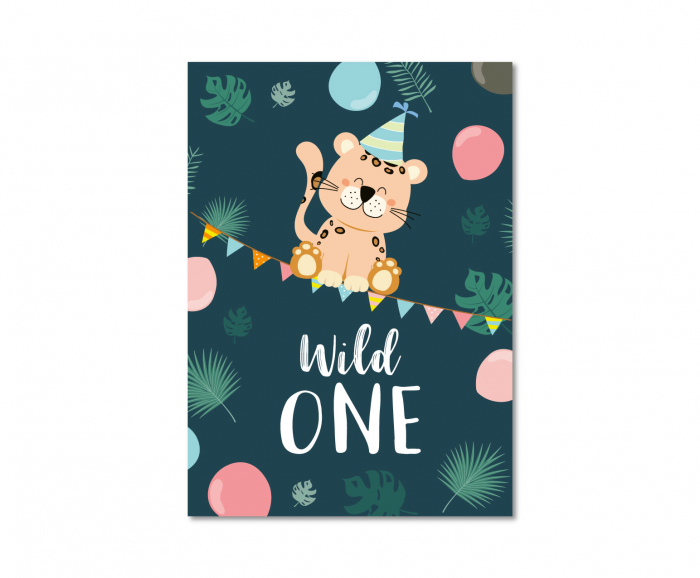 Tablou canvas 25X35cm - Wild one [2]