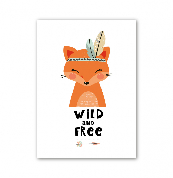 Tablou canvas 30x40cm - Wild and free [2]
