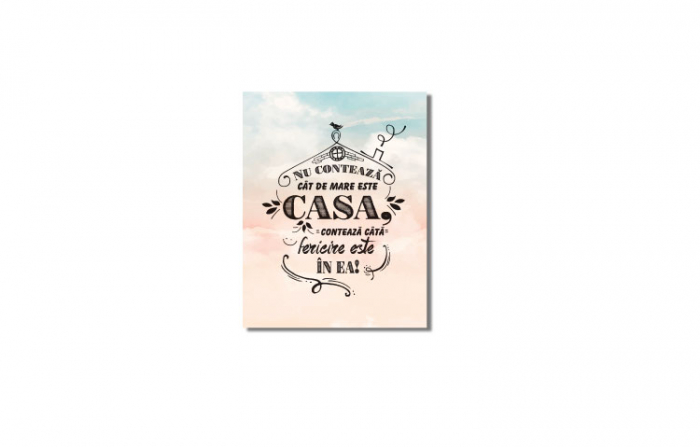 Tablou canvas 35x45 cm - Casa [2]