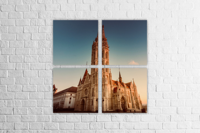 Tablou canvas 4 piese - Matthias Church [2]
