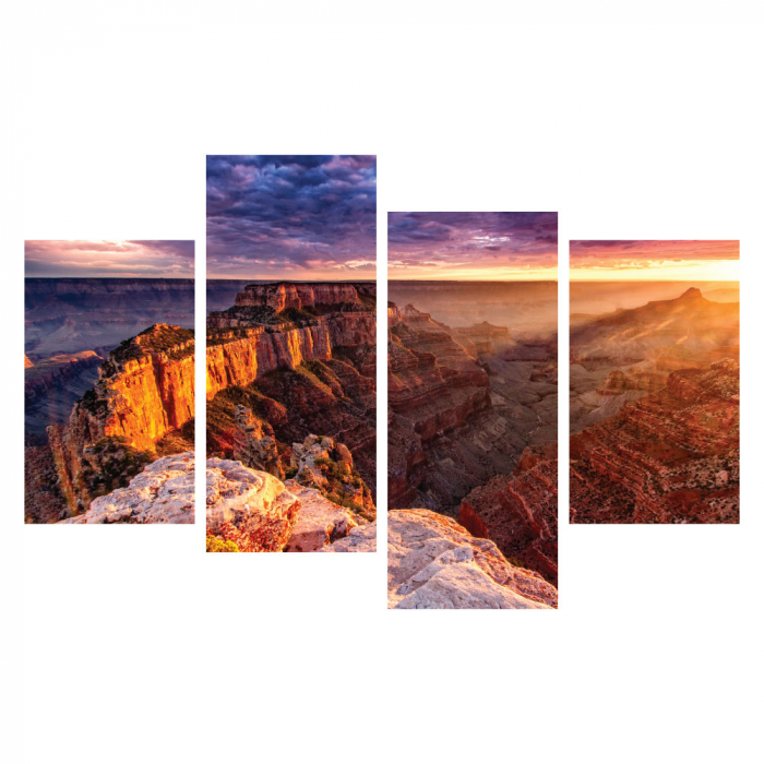 Tablou canvas 4 piese - Grand Canyon [3]