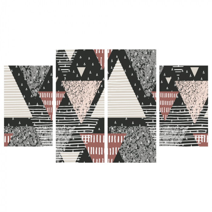 Tablou canvas 4 piese - Abstract [2]