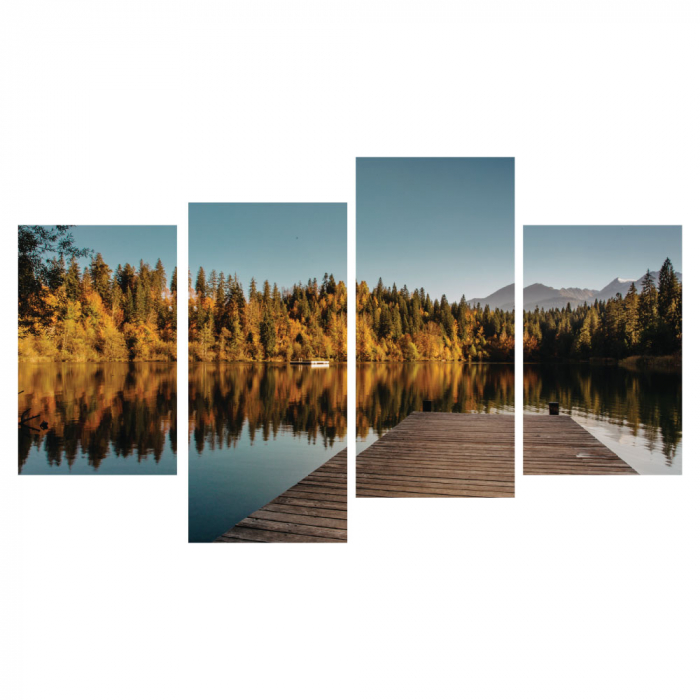 Tablou canvas 4 piese - Liniste in natura [2]