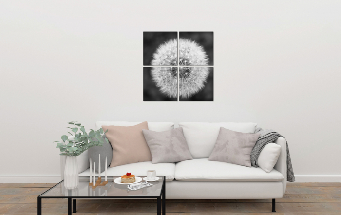 Tablou canvas 4 piese - Papadie [2]