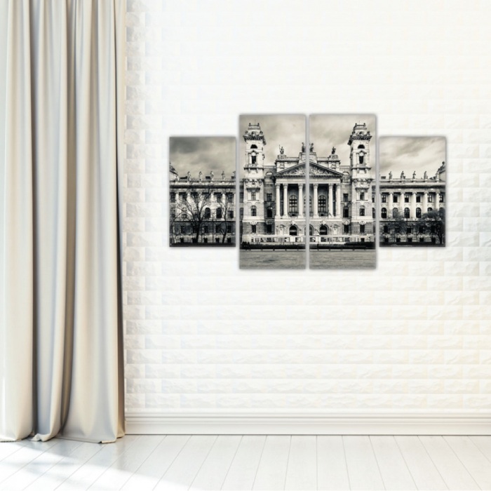 Tablou canvas 4 piese - Ethnographic Museum [1]