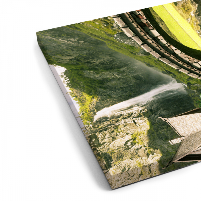 Tablou canvas 7 piese - Casa de basm [5]