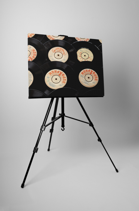 Tablou canvas : Discuri de vinil [3]