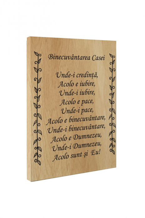 Tablou canvas : Binecuvantarea casei [6]