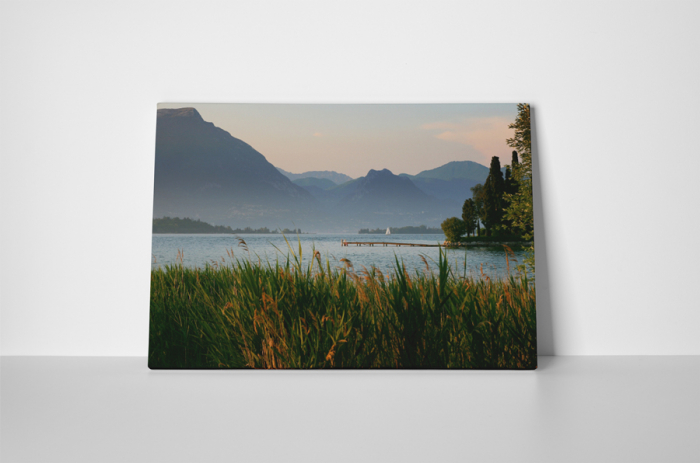 Tablou canvas : Lacul dintre munti [2]