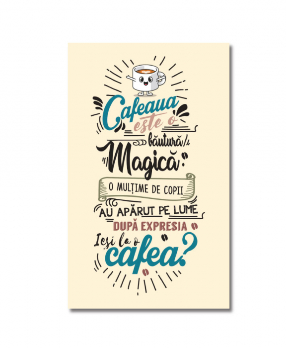 Tablou canvas 30x50cm - Cafeaua [2]