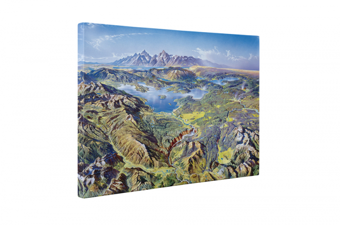 Tablou canvas : Peisaj de munti inalti [5]