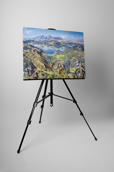 Tablou canvas : Peisaj de munti inalti [3]