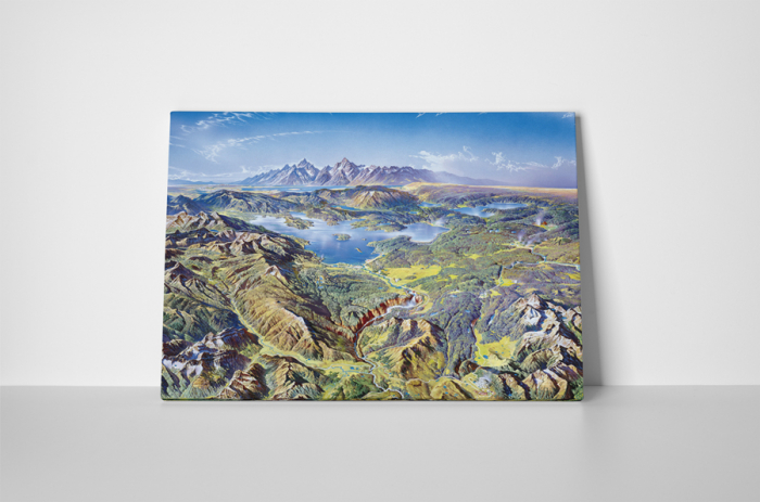 Tablou canvas : Peisaj de munti inalti [2]