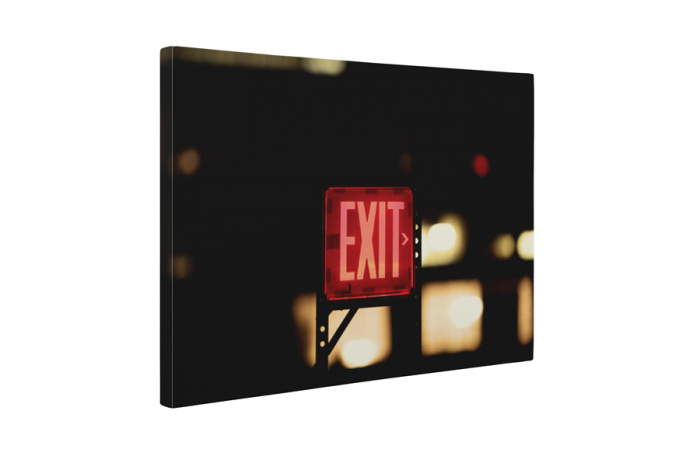 Tablou canvas : Exit [5]