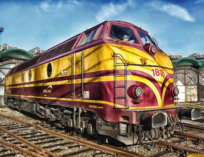 Tablou canvas : Locomotiva [4]