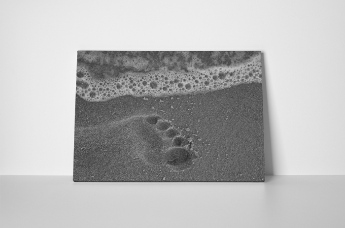 Tablou canvas : Urme in nisip [2]