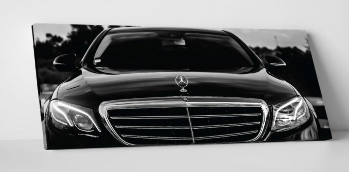Tablou canvas : Mercedes black luxury car [2]