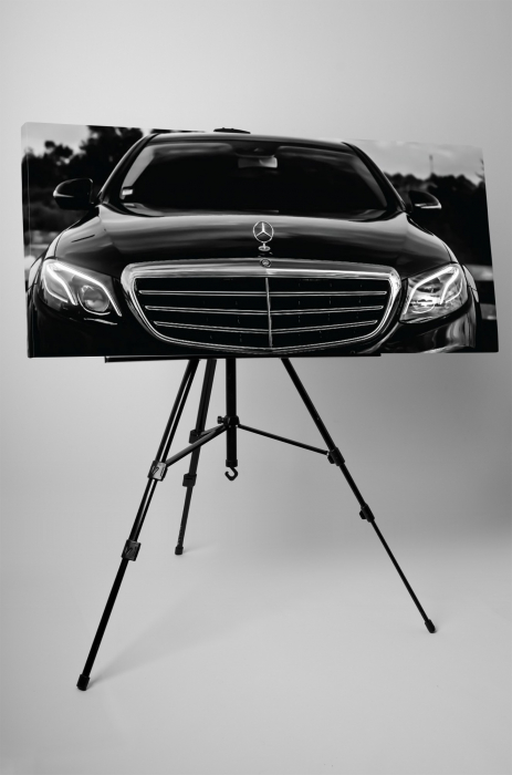 Tablou canvas : Mercedes black luxury car [4]